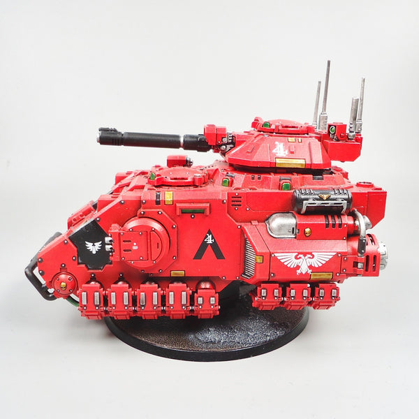 Warhammer 40k Army Space Marines  Blood Angels Gladiator Lancer Painted