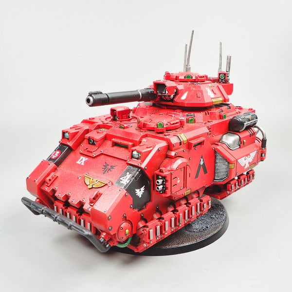 Warhammer 40k Army Space Marines  Blood Angels Gladiator Lancer Painted