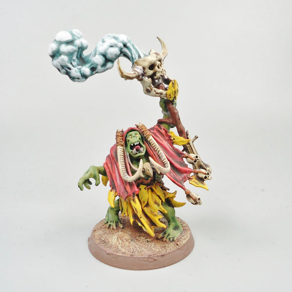 Warhammer Army Age of Sigmar Shaman Painted - Orruk Ironjawz