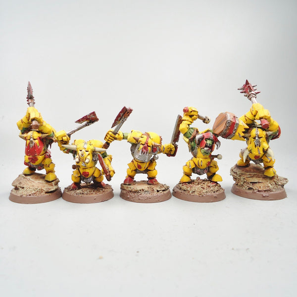 Warhammer Army Age of Sigmar Ardboyz x10 Painted - Orruk Ironjawz