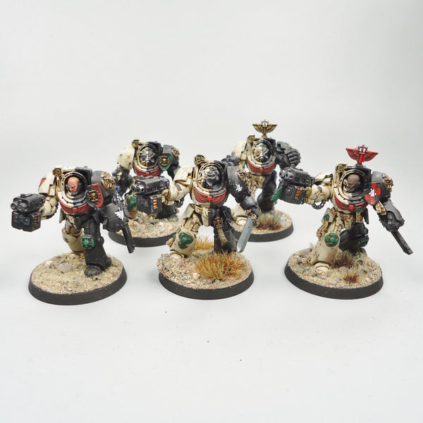 Dark Angels Terminators x5 Painted - Warhammer 40k Space Marines 40,000