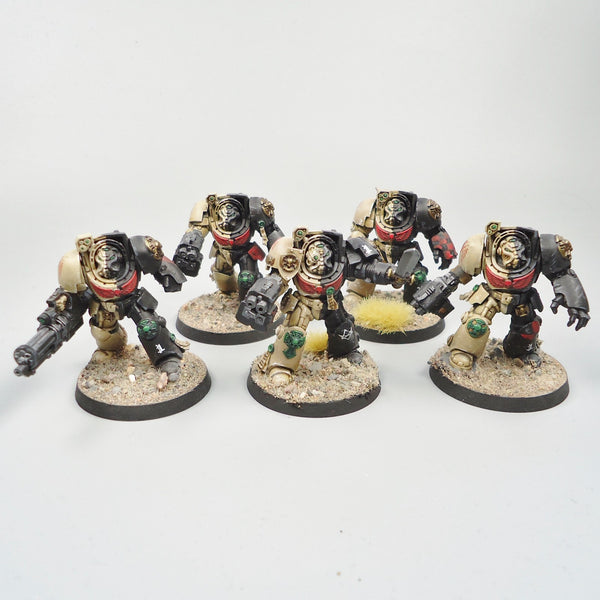 Dark Angels Terminators x5 Painted - Warhammer 40k Space Marines 40,000