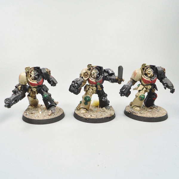 Dark Angels Terminators x5 Painted - Warhammer 40k Space Marines 40,000