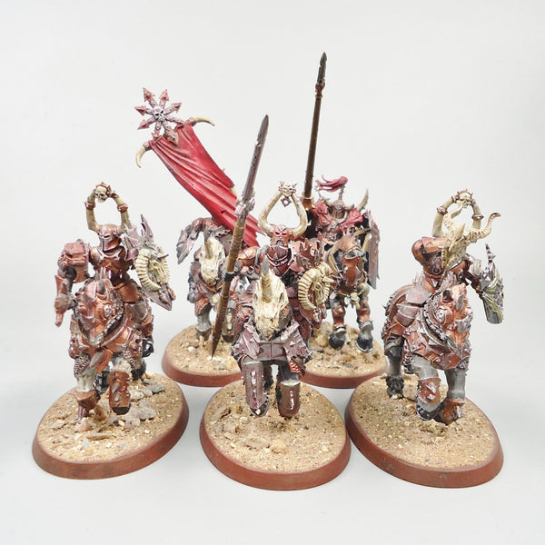Slaves To Darkness Chaos Knights x5 Painted Warhammer Fantasy Army Age of Sigmar
