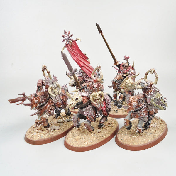 Slaves To Darkness Chaos Knights x5 Painted Warhammer Fantasy Army Age of Sigmar