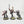 Warhammer 40k Army Space Marines Black Templars Assault Intercessors x3 Painted