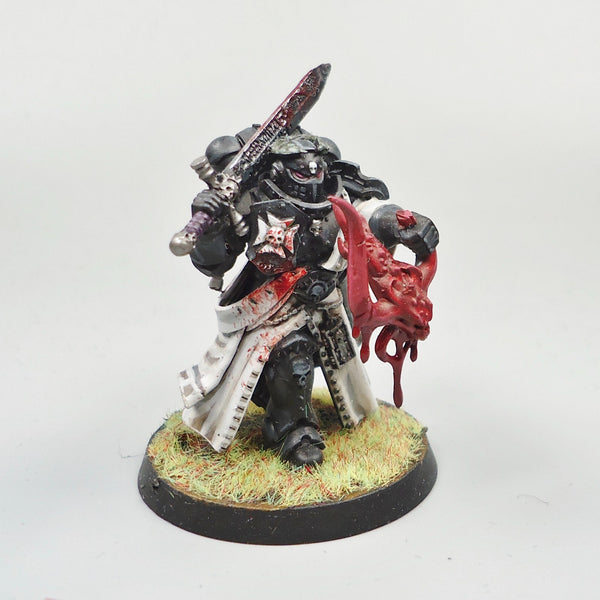 Warhammer 40k Army Space Marines Black Templars Character Painted
