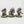 Warhammer 40k Army Space Marines Black Templars Aggressors x3 Painted