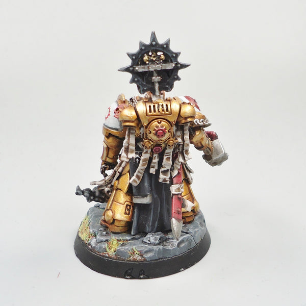 Warhammer 40k Army Space Marines Black Templars High Marshal Helbrecht Painted