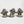 Warhammer 40k Army Space Marines Black Templars Aggressors x3 Painted