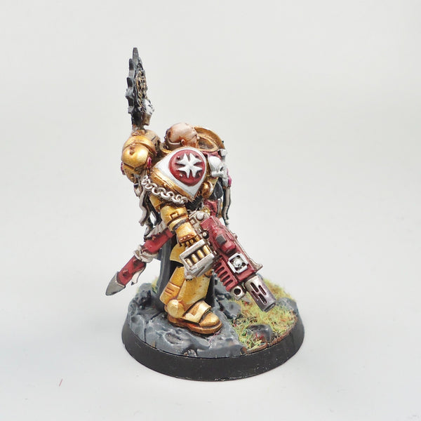 Warhammer 40k Army Space Marines Black Templars High Marshal Helbrecht Painted