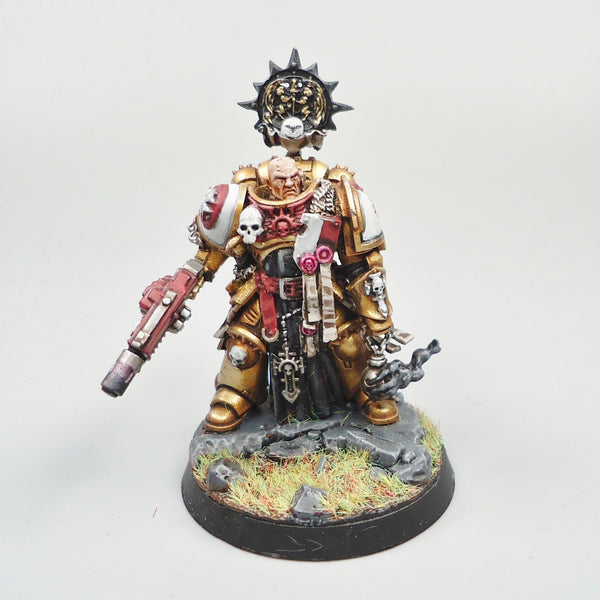 Warhammer 40k Army Space Marines Black Templars High Marshal Helbrecht Painted