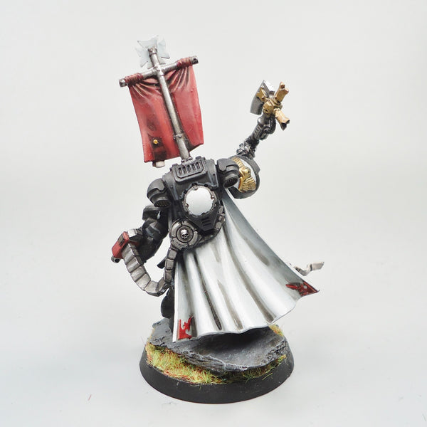 Warhammer 40k Army Space Marines Black Templars Gravis Captain Painted