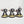Warhammer 40k Army Space Marines Black Templars Eradicators x3 Painted