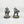 Warhammer 40k Army Space Marines Black Templars Infiltrators x5 Painted