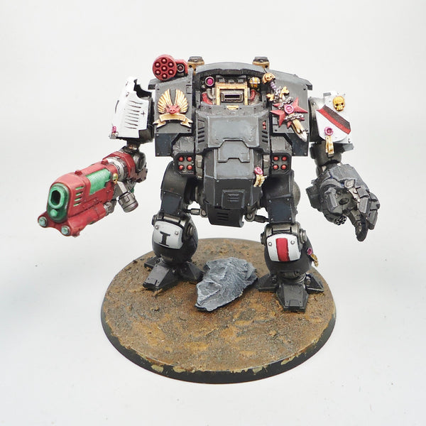 Warhammer 40k Army Space Marines Black Templars Redemptor Dreadnought Painted