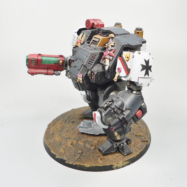 Warhammer 40k Army Space Marines Black Templars Redemptor Dreadnought Painted