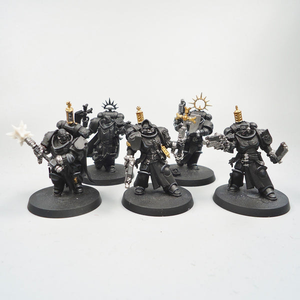 Warhammer 40k Army Space Marines Black Templars 5 Man Squad
