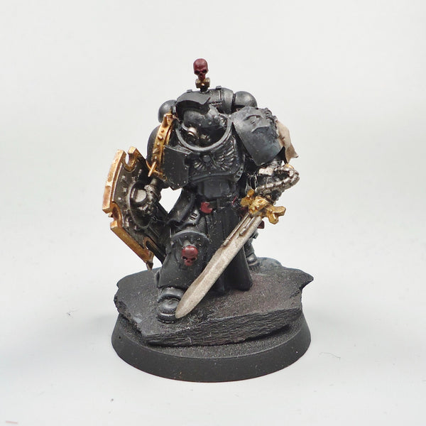 Warhammer 40k Army Space Marines Black Templars Character Partly Painted