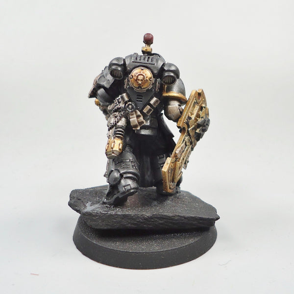 Warhammer 40k Army Space Marines Black Templars Character Partly Painted