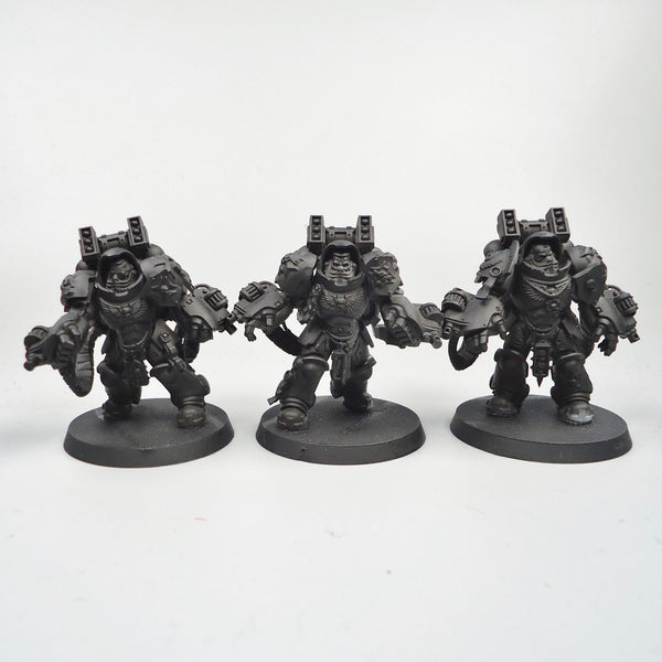 Warhammer 40k Army Space Marines Black Templars Aggressors x3 Undercoated