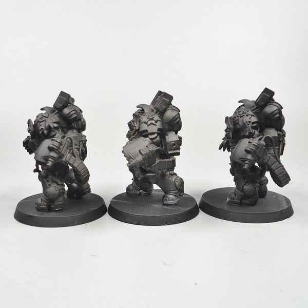 Warhammer 40k Army Space Marines Black Templars Aggressors x3 Undercoated