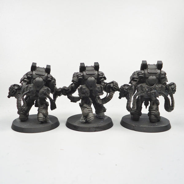 Warhammer 40k Army Space Marines Black Templars Aggressors x3 Undercoated