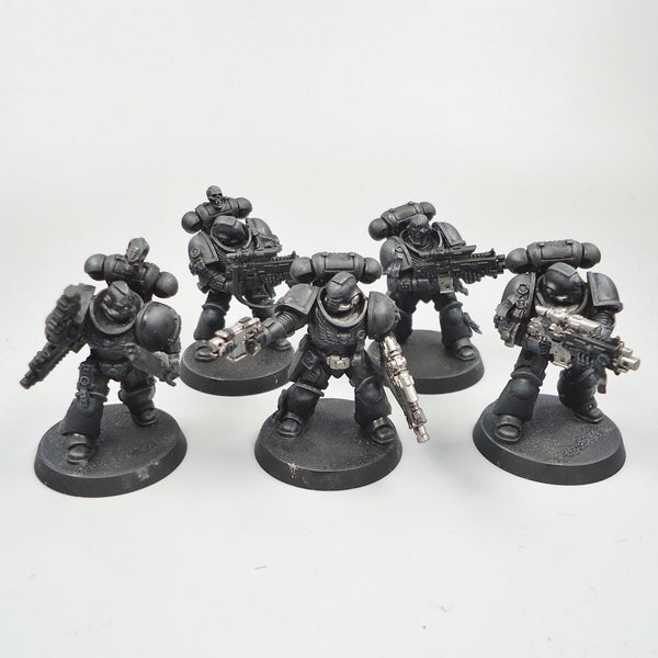 Warhammer 40k Army Space Marines Black Templars Intercessors x5