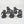 Warhammer 40k Army Space Marines Black Templars Intercessors x5