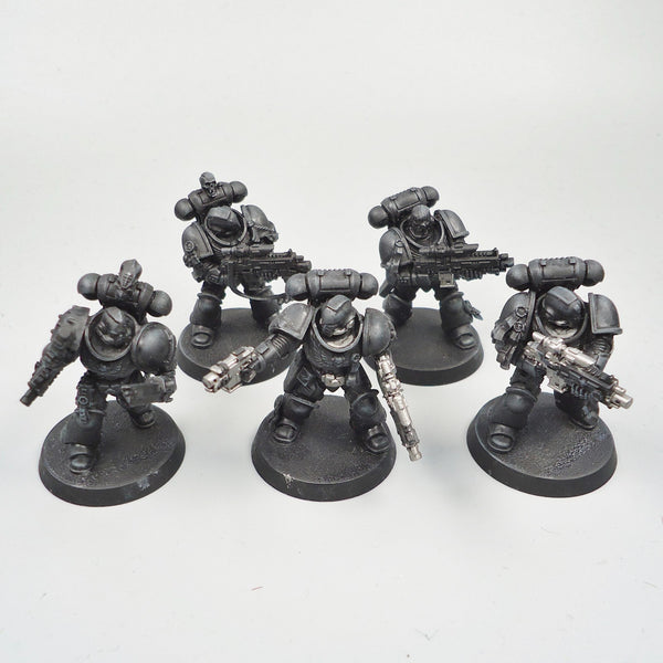 Warhammer 40k Army Space Marines Black Templars Intercessors x5
