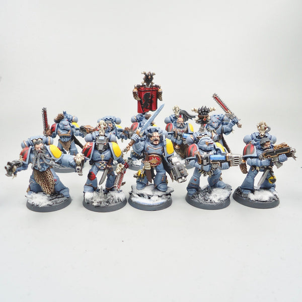 Space Wolves Grey Hunters x10 Painted - Warhammer 40k Army Space Marines