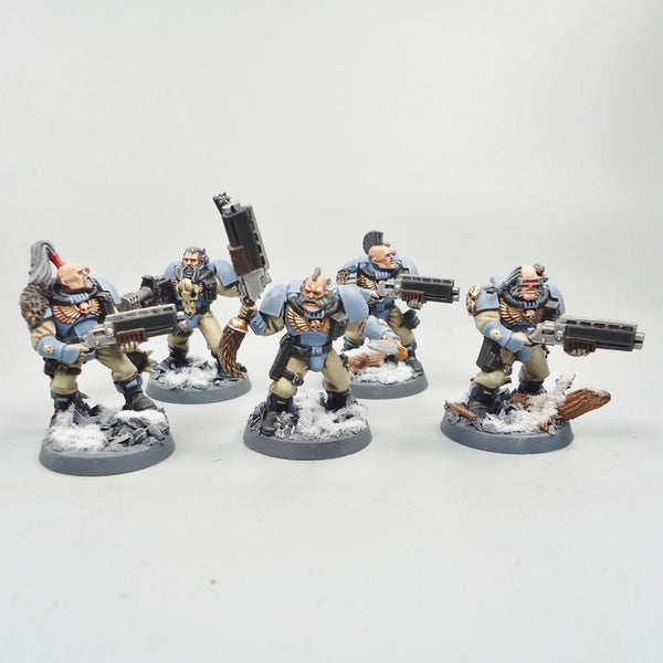Space Wolves Scouts x5 Painted - Warhammer 40k Army Space Marines