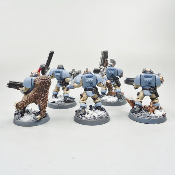 Space Wolves Scouts x5 Painted - Warhammer 40k Army Space Marines