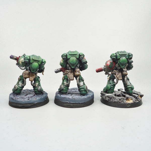 Dark Angels Eradicators x3 Painted Warhammer 40k Army Space Marines