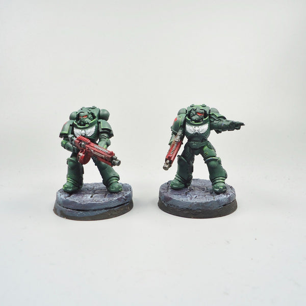 Dark Angels Heavy Intercessors x5 Painted Warhammer 40k Army Space Marines