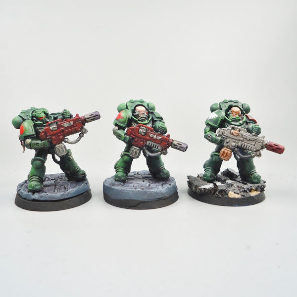 Dark Angels Eradicators x3 Painted Warhammer 40k Army Space Marines