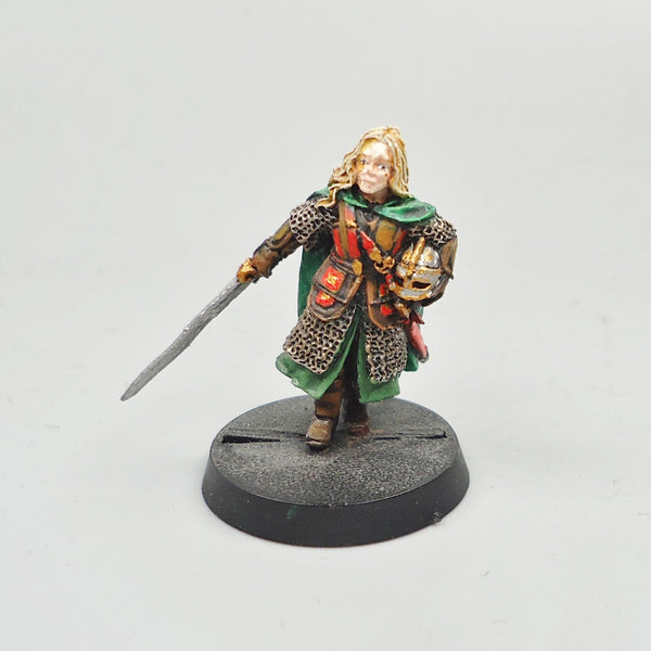 LOTR Warhammer Army Lord Of The Rings Eowyn Painted and Based