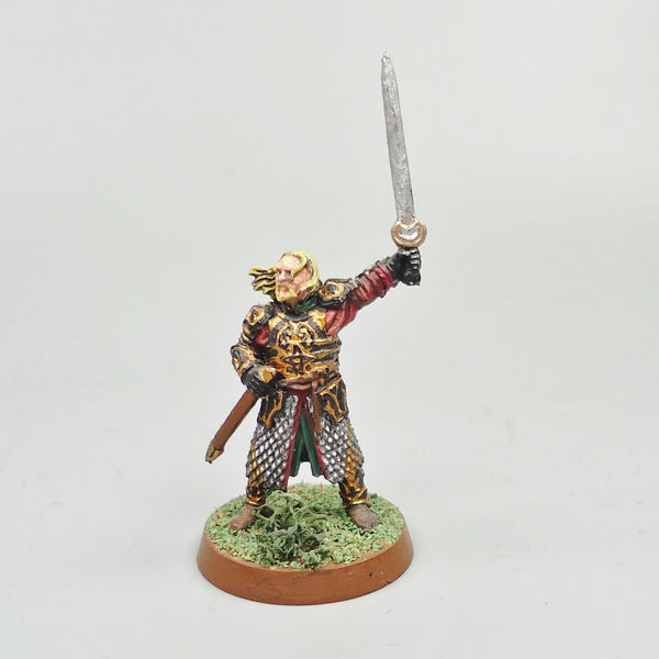 LOTR Warhammer Army Lord Of The Rings Theoden Painted and Based
