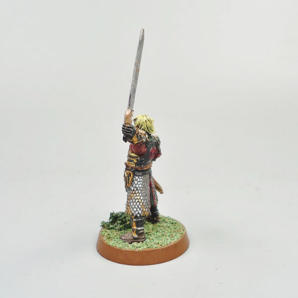 LOTR Warhammer Army Lord Of The Rings Theoden Painted and Based
