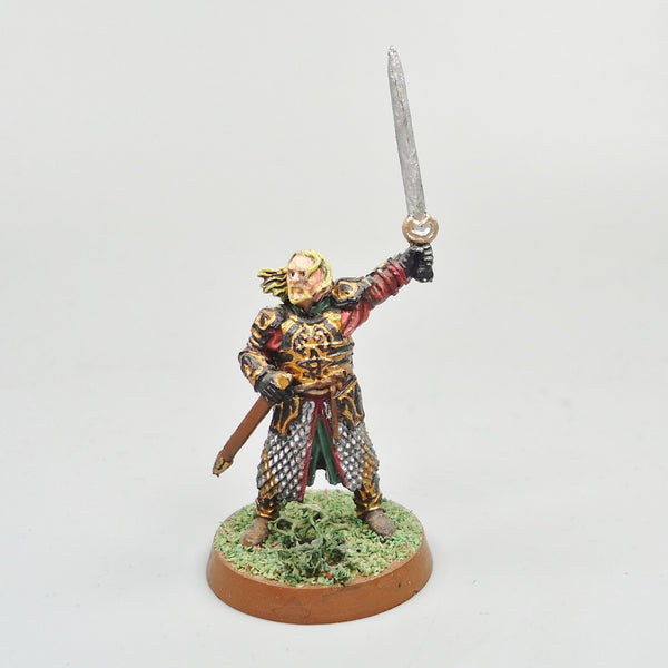 LOTR Warhammer Army Lord Of The Rings Theoden Painted and Based