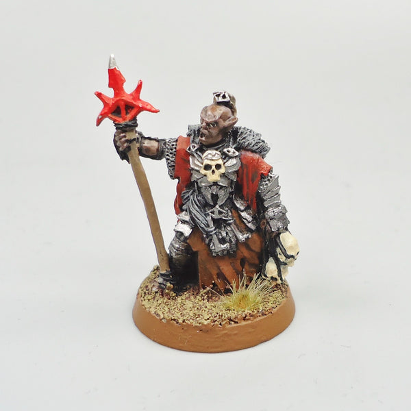 LOTR Warhammer Army Lord Of The Rings Orc Shaman Painted and Based