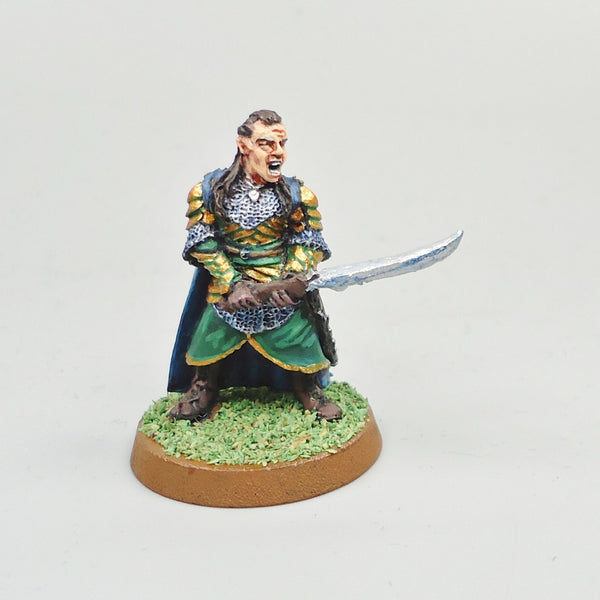 LOTR Warhammer Army Lord Of The Rings Elrond Painted and Based