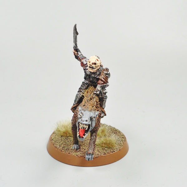 LOTR Warhammer Army Lord Of The Rings Gothmog On Warg Painted and Based