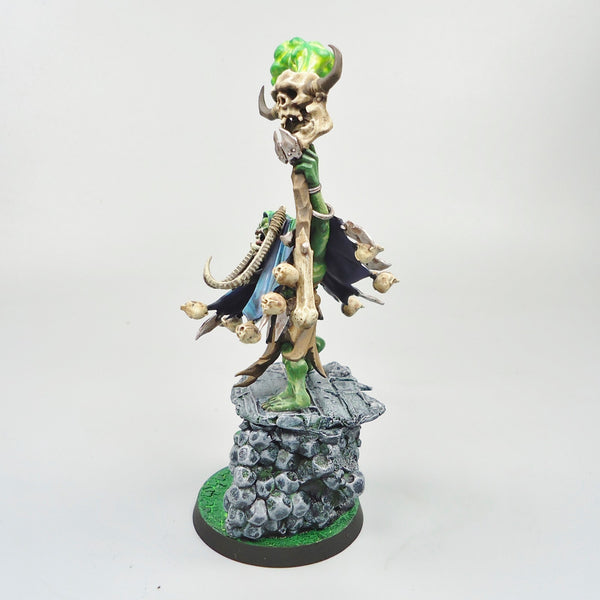 Warhammer Army Age of Sigmar Orruk Weirdnob Shaman Painted - Orruk Ironjawz