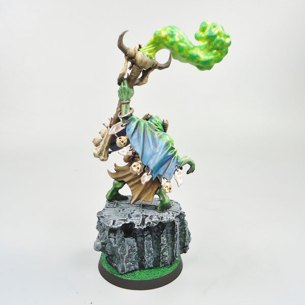 Warhammer Army Age of Sigmar Orruk Weirdnob Shaman Painted - Orruk Ironjawz