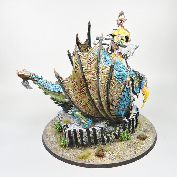 Warhammer Army Age of Sigmar Gordrakk the Fist of Gork Painted - Orruk Ironjawz