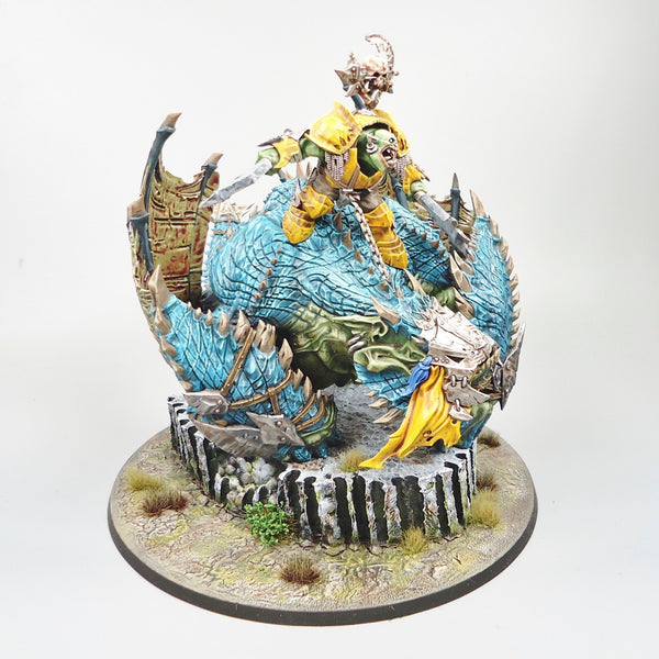 Warhammer Army Age of Sigmar Gordrakk the Fist of Gork Painted - Orruk Ironjawz