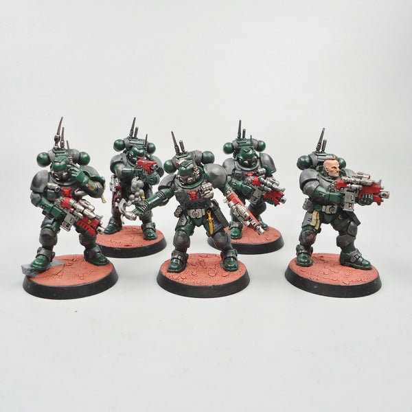 Dark Angels Infiltrators x5 Painted Warhammer 40k Army Space Marines