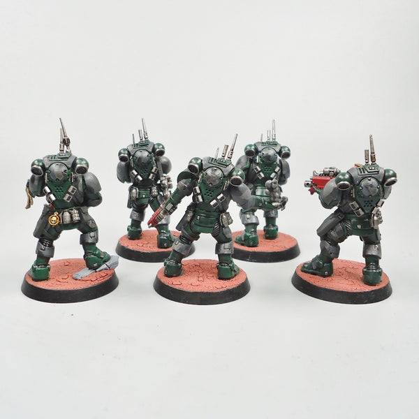 Dark Angels Infiltrators x5 Painted Warhammer 40k Army Space Marines