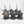 LOTR Warhammer Army Lord Of The Rings Morgul Knights x6 Partly Painted